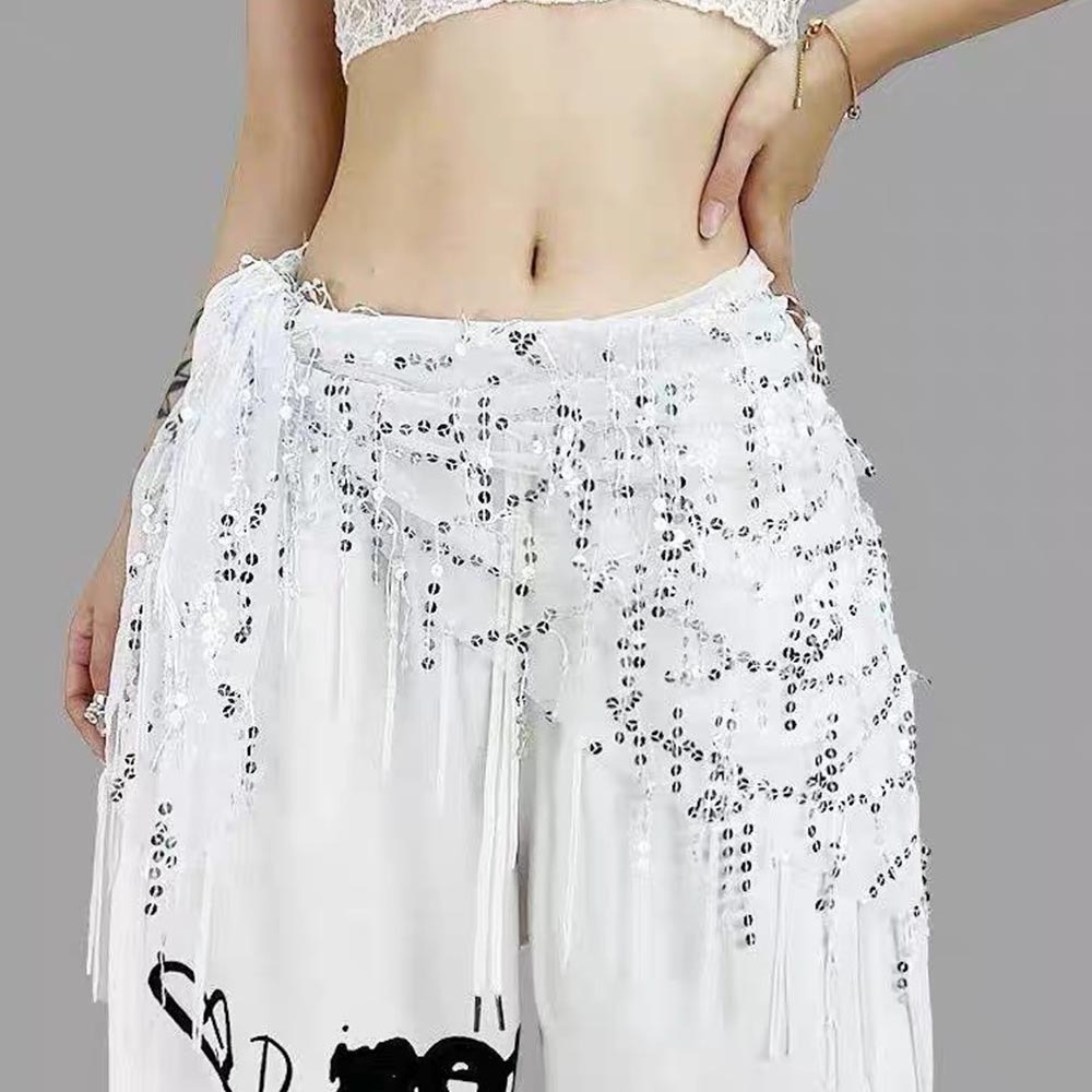 Street Fashion India - Fashion Sequins Belly Dance Belt Tassels