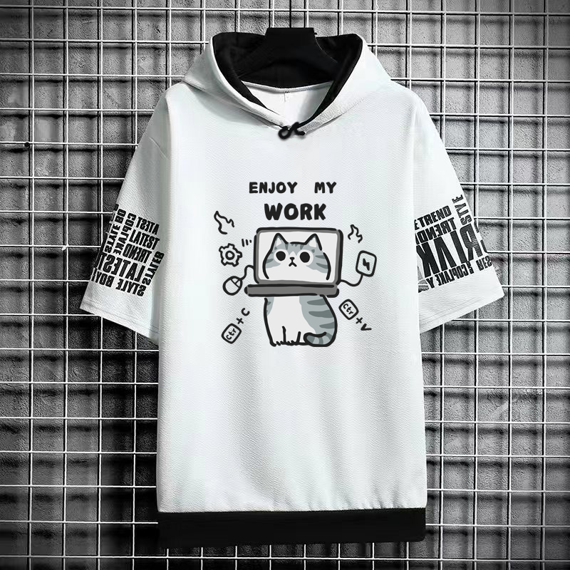 Graphic Hoodie Streetwear - Harajuku Men's T-Shirt Hoodie Women Cartoon