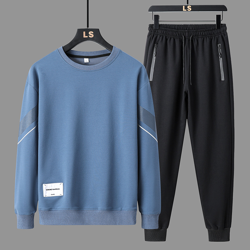 Men's Casual 2-Piece Sportswea - Fashion Streetwear 评论和价格