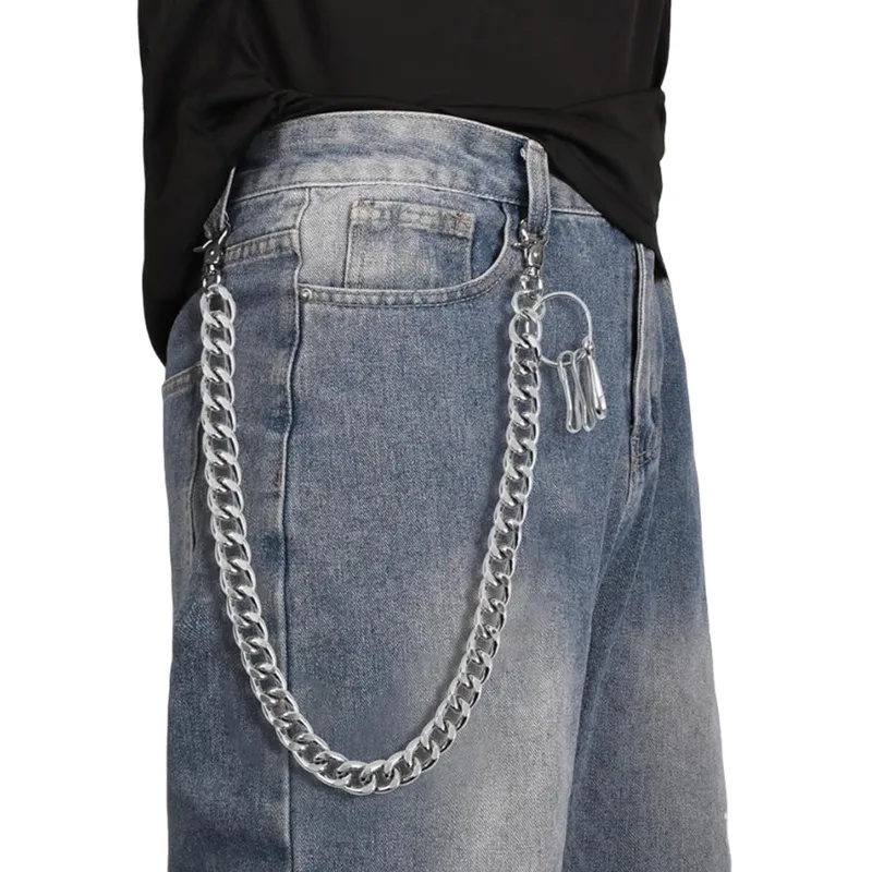 Harajuku Style Street Hip-Hop  - Street Fashion Jeans Men 评论和价格