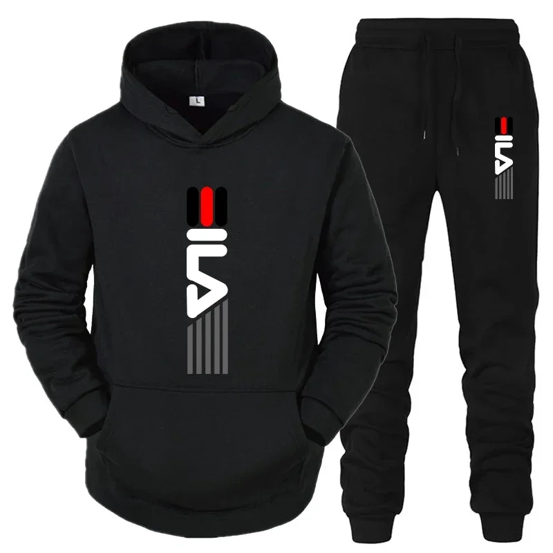 Men's Tracksuit Hooded Sweatsh - Street Fashion Casual 评论和价格