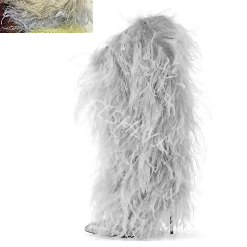 2026 Imitation Wool Knee High  - Street Fashion Magazines 评论和价格