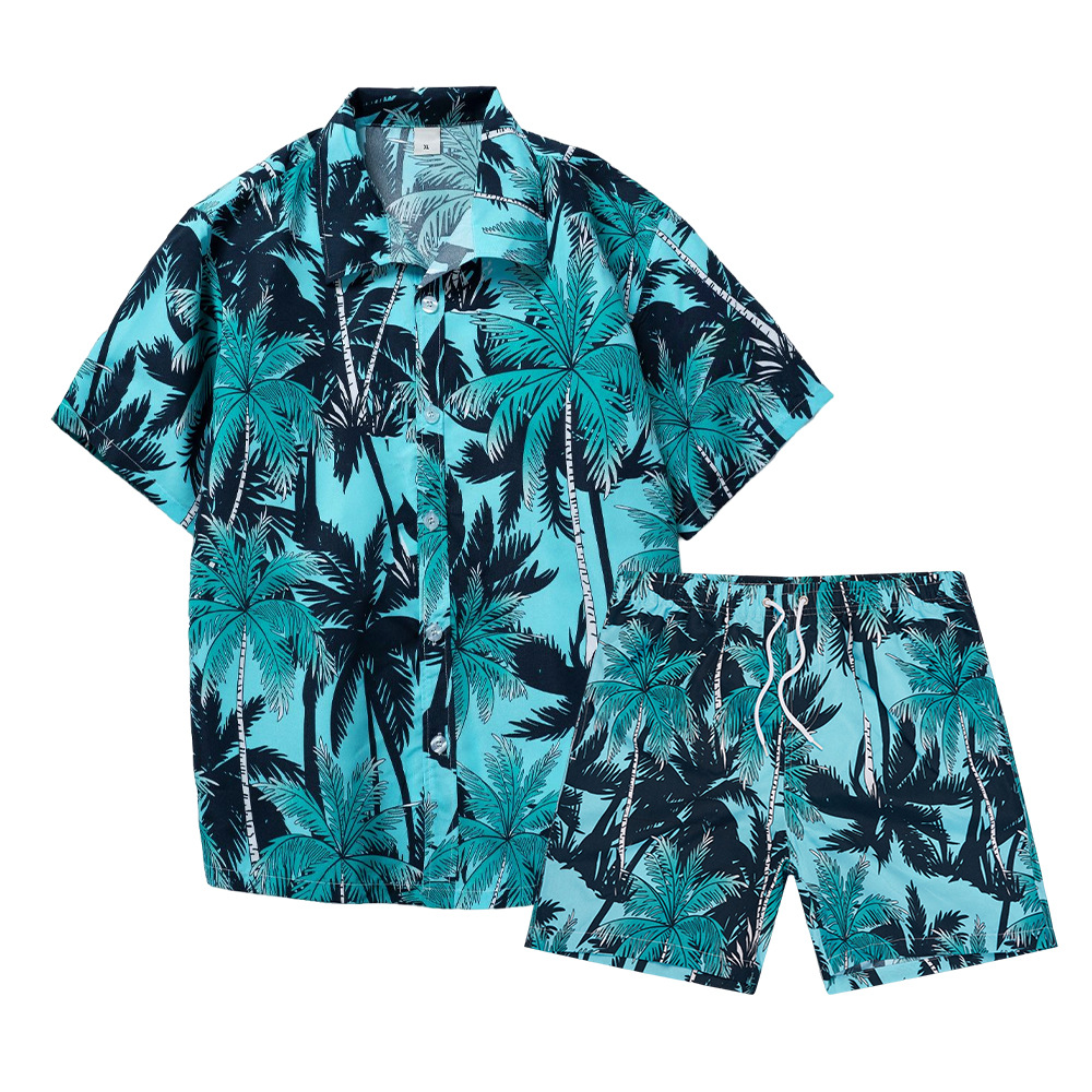 Hawaiian Coconut Tree 3D Print - Fashion Streetwear 评论和价格