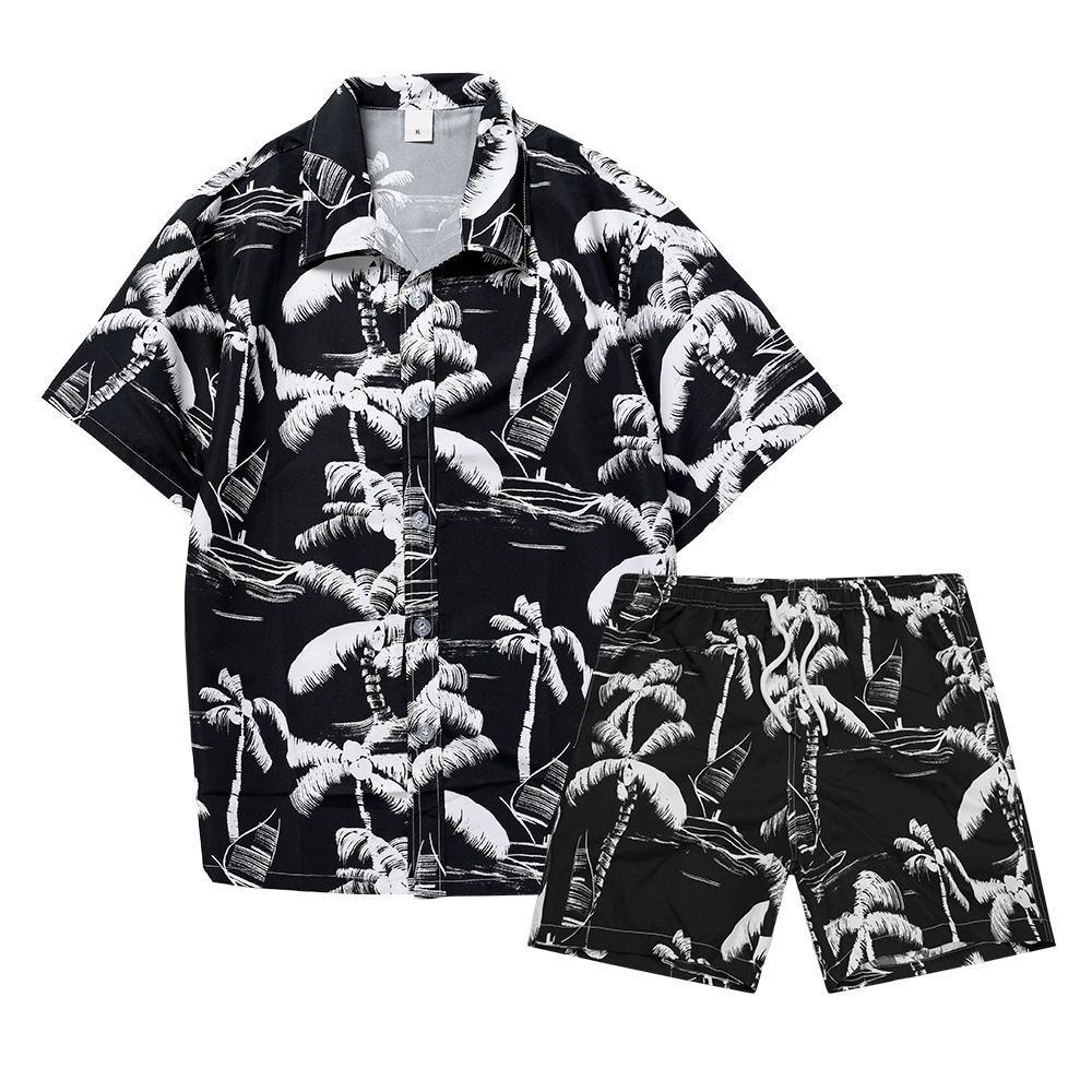 Hawaiian Coconut Tree 3D Print - Fashion Streetwear 评论和价格