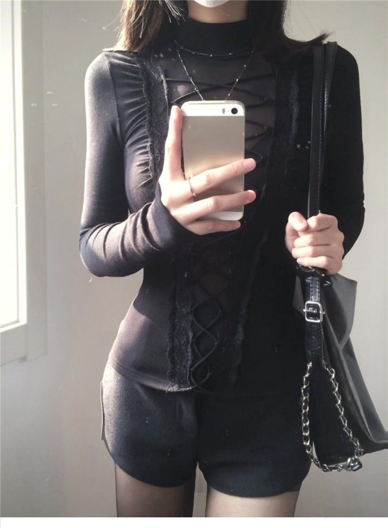 Retro 2000s Vintage Gothic Lon - Street Fashion In Japanese 评论和价格