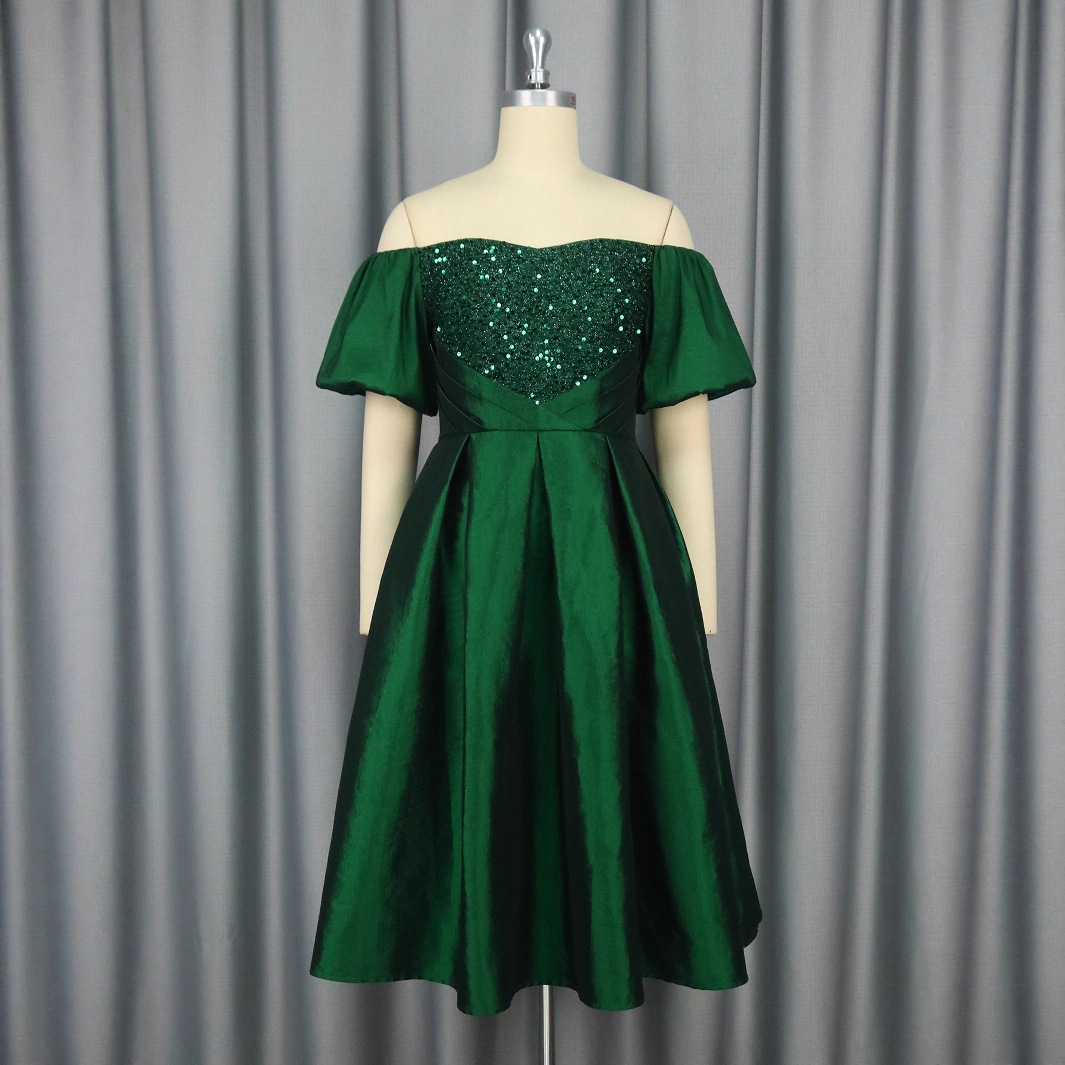 Women's Sexy Off-shoulder Dres - Street Fashion Taiwan 评论和价格