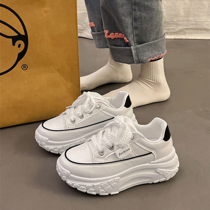Spring Chunky White Sneakers f - Chunky Sneaker Platform 评论和价格