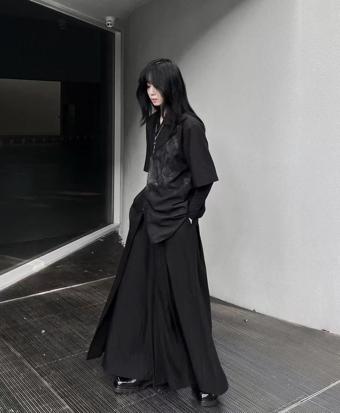 Cool Black New Chinese Style C - Street Fashion Outfit For Men 评论和价格