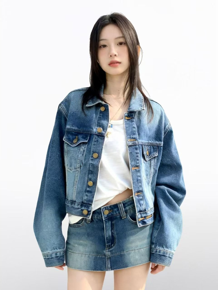 Women American Vintage 2 Piece - Street Fashion American 评论和价格