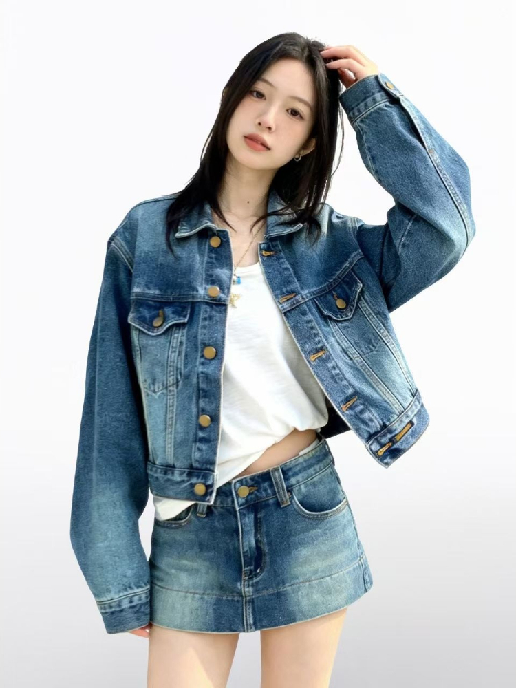 Women American Vintage 2 Piece - Street Fashion American 评论和价格
