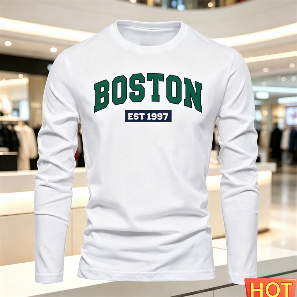 Autumn Summer Men's long sleev - Fashion Streetwear 评论和价格