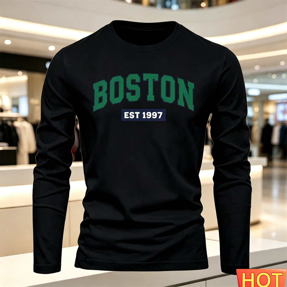Autumn Summer Men's long sleev - Fashion Streetwear 评论和价格
