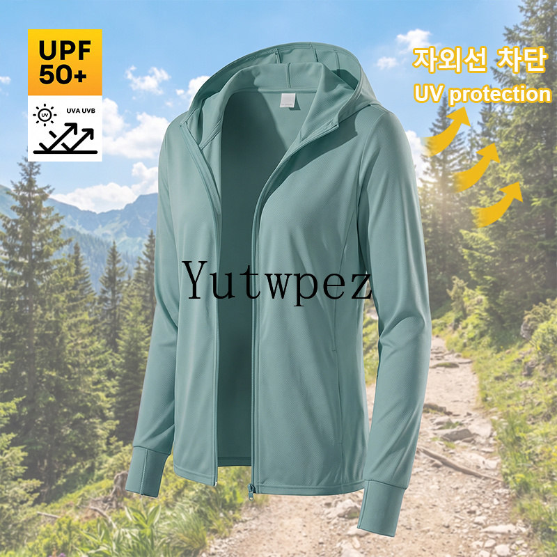 UPF 50+ Men Sun Protection Jac - Reflective Jacket Running 评论和价格