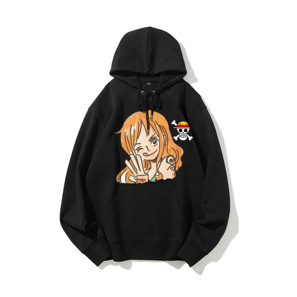 One Piece Nami Anime Hoodie Me - Graphic Hoodie Streetwear 评论和价格