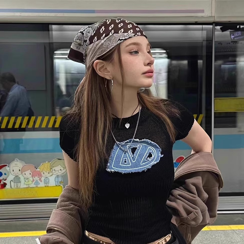 Retro American Style Headscarf - Street Fashion American 评论和价格