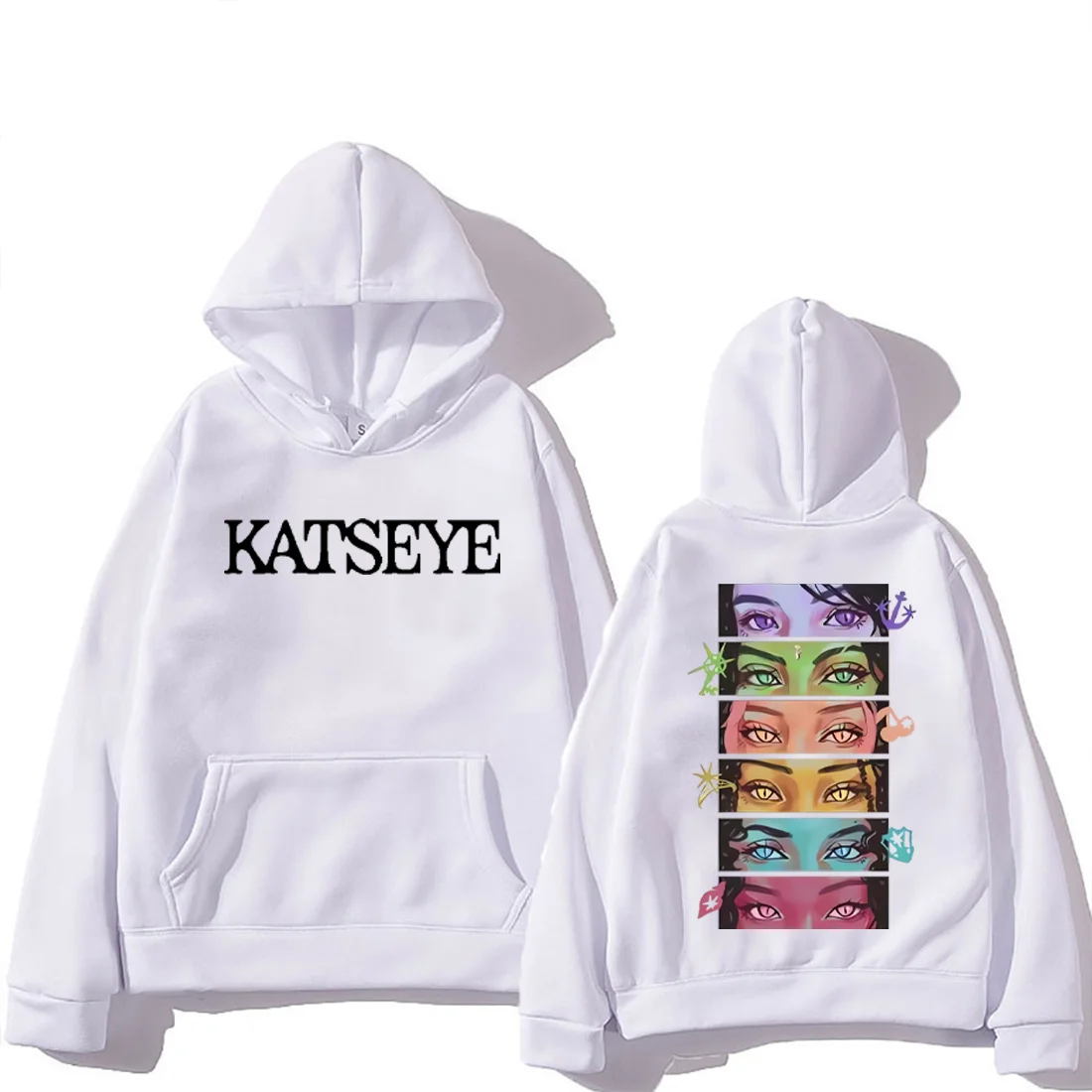 Korean Girl Group KATSEYE Grap - Graphic Hoodie Streetwear 评论和价格
