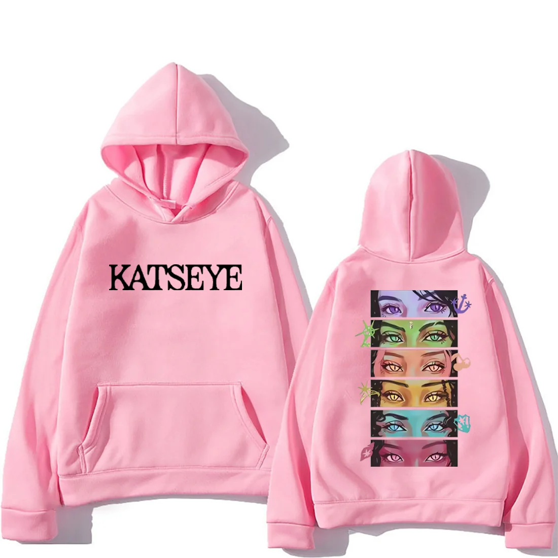 Korean Girl Group KATSEYE Grap - Graphic Hoodie Streetwear 评论和价格
