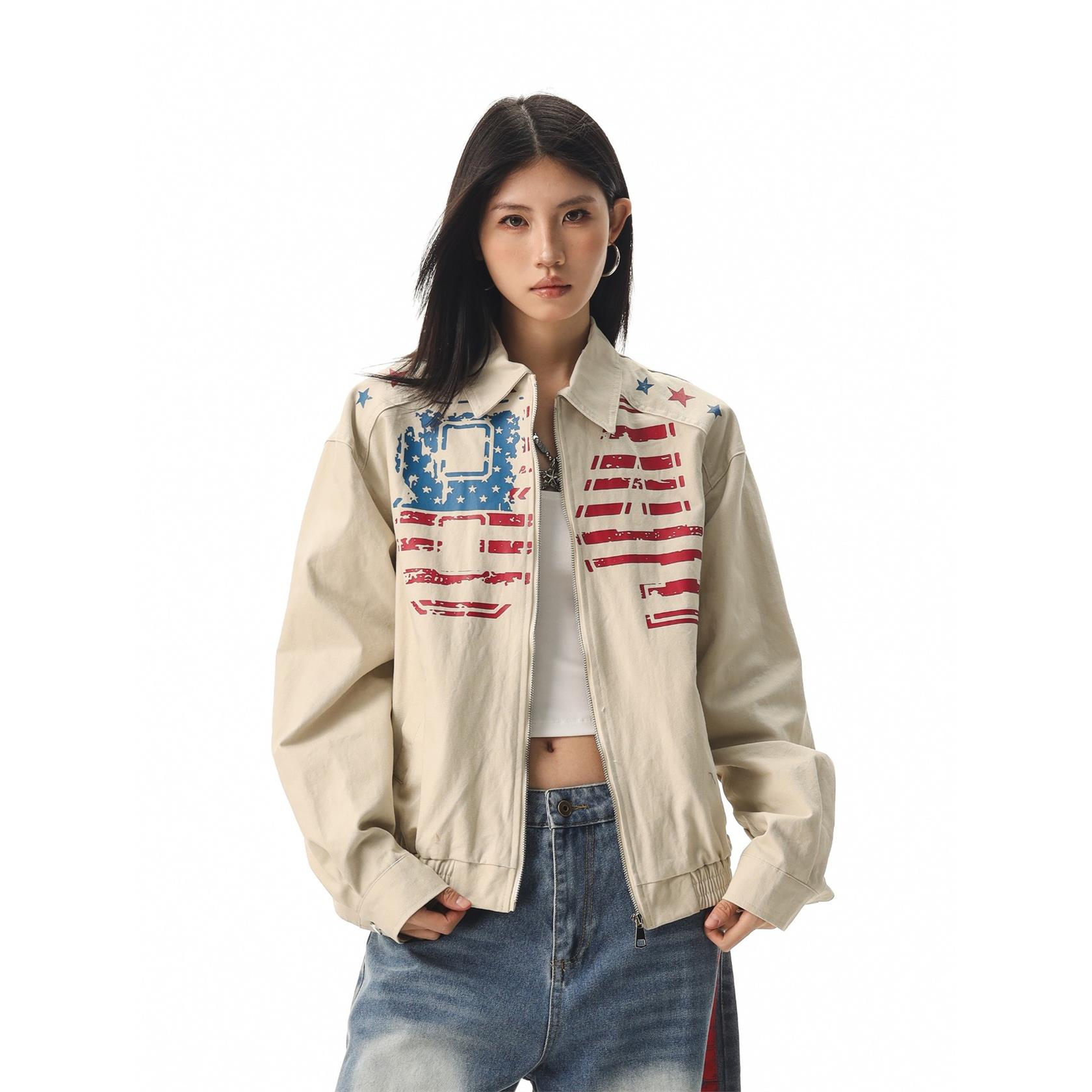 Early Autumn American Retro Zi - Street Fashion American 评论和价格