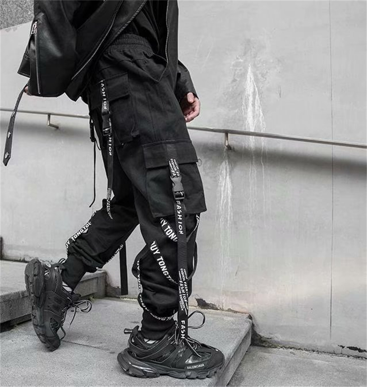 Fashion New Cargo Pants Men Jo - Street Fashion In Japanese 评论和价格