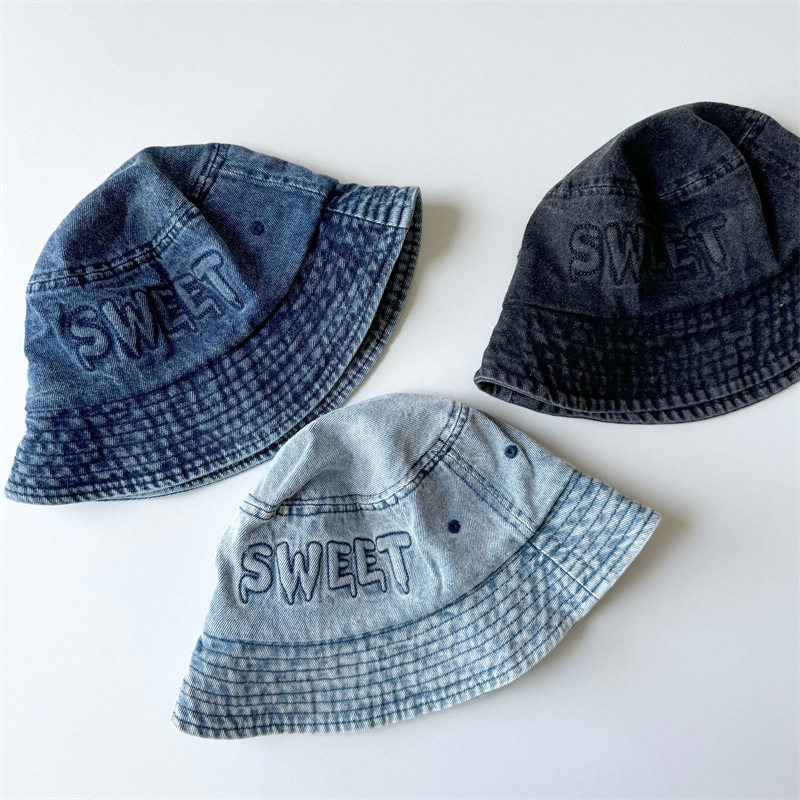 Japanese Retro Kids Bucket Hat - Street Fashion In Japanese 评论和价格