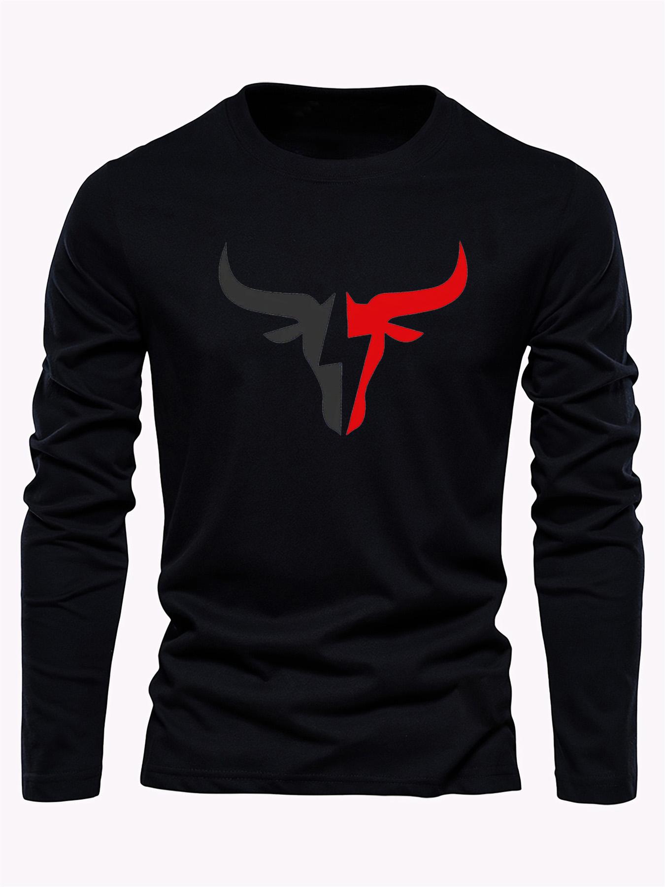 Simple Solid Color Men's Long  - Fashion Streetwear 评论和价格