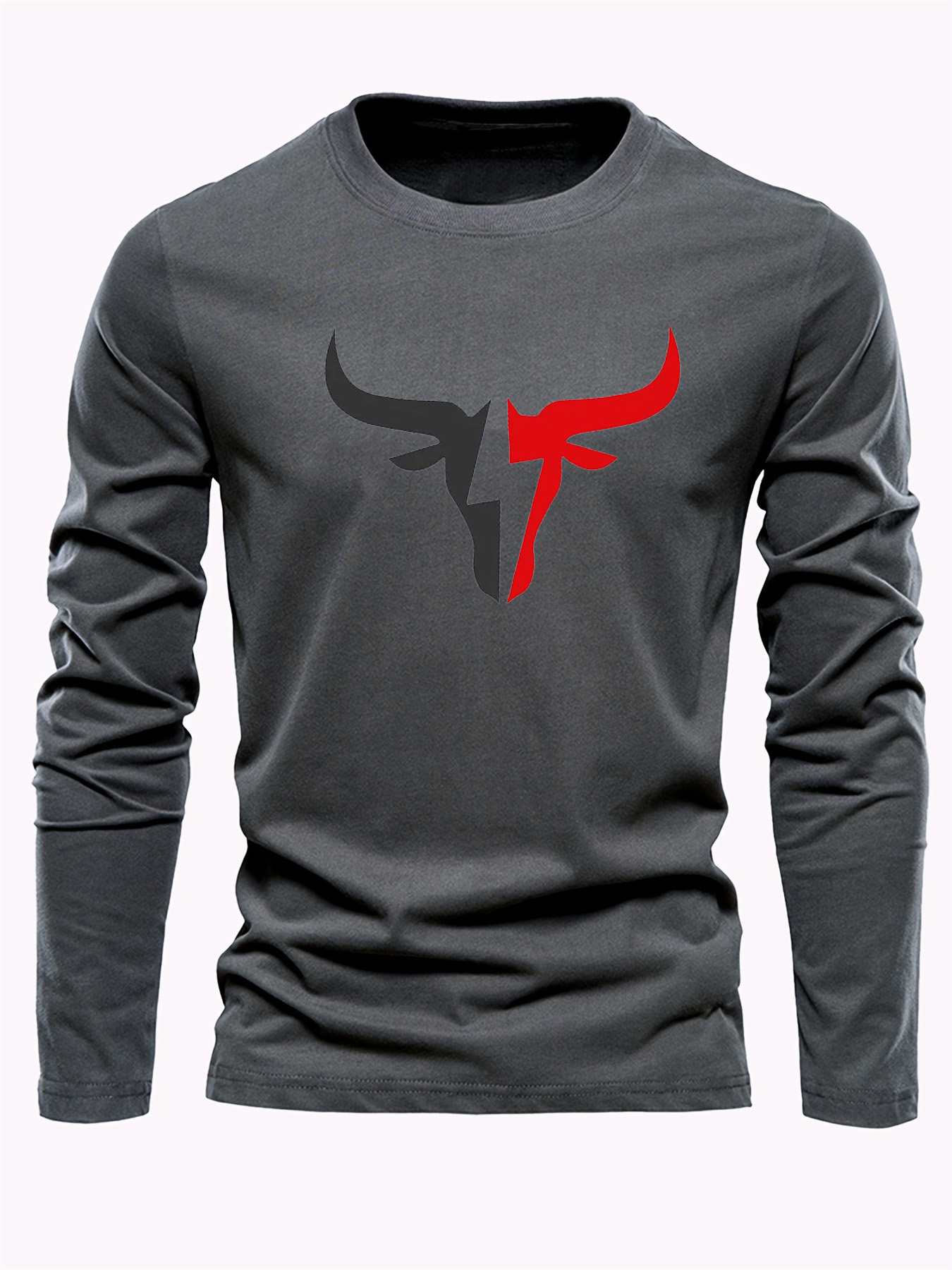 Simple Solid Color Men's Long  - Fashion Streetwear 评论和价格