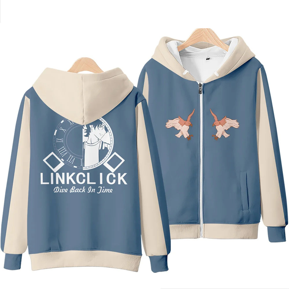 Link Click Anime Shiguang Dail - Graphic Hoodie Streetwear 评论和价格
