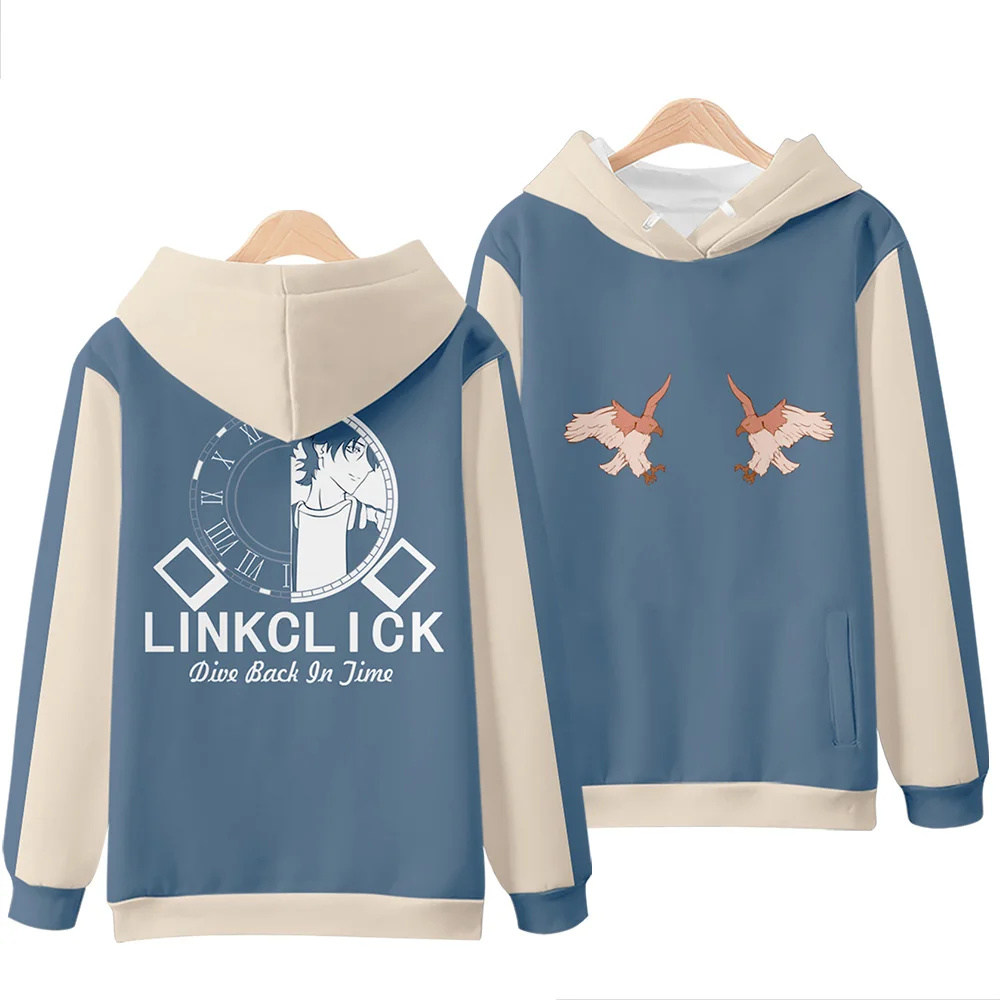 Link Click Anime Shiguang Dail - Graphic Hoodie Streetwear 评论和价格