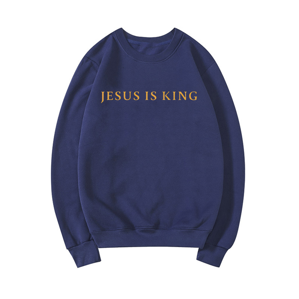 2026 Jesus Is King Sweatshirt  - Graphic Hoodie Streetwear 评论和价格