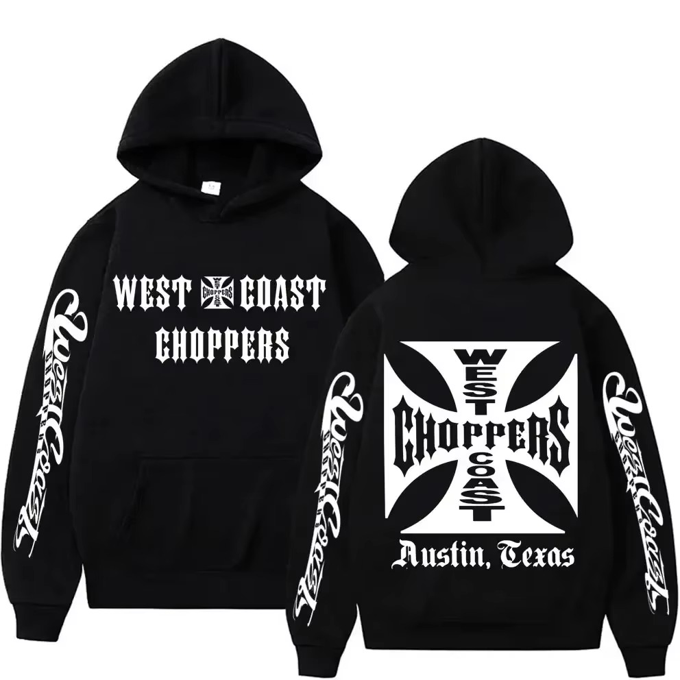 West Coast Chopper Logo Graphi - Graphic Hoodie Streetwear 评论和价格