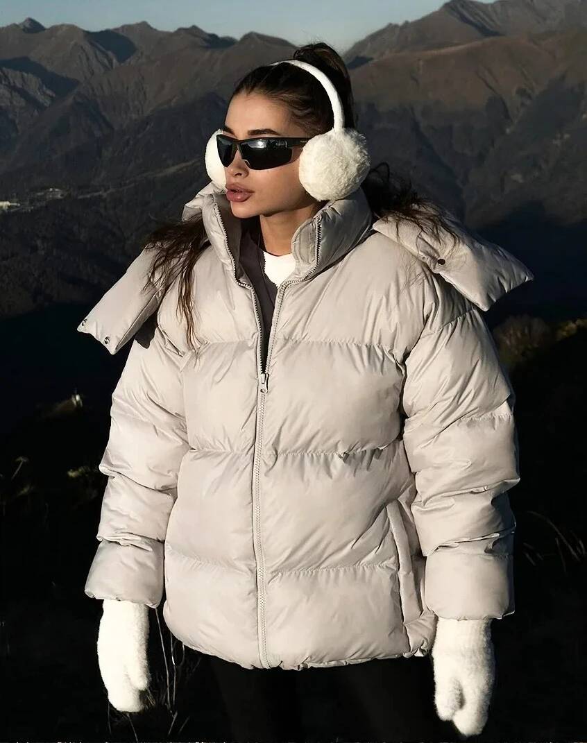 Winter Warm Down Women Fashion - Street Fashion Taiwan 评论和价格