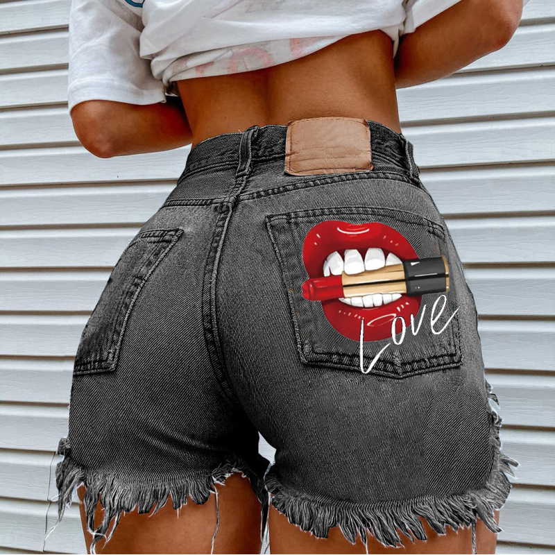 Summer Trendy Women's Lipstick - Street Fashion Jeans 评论和价格