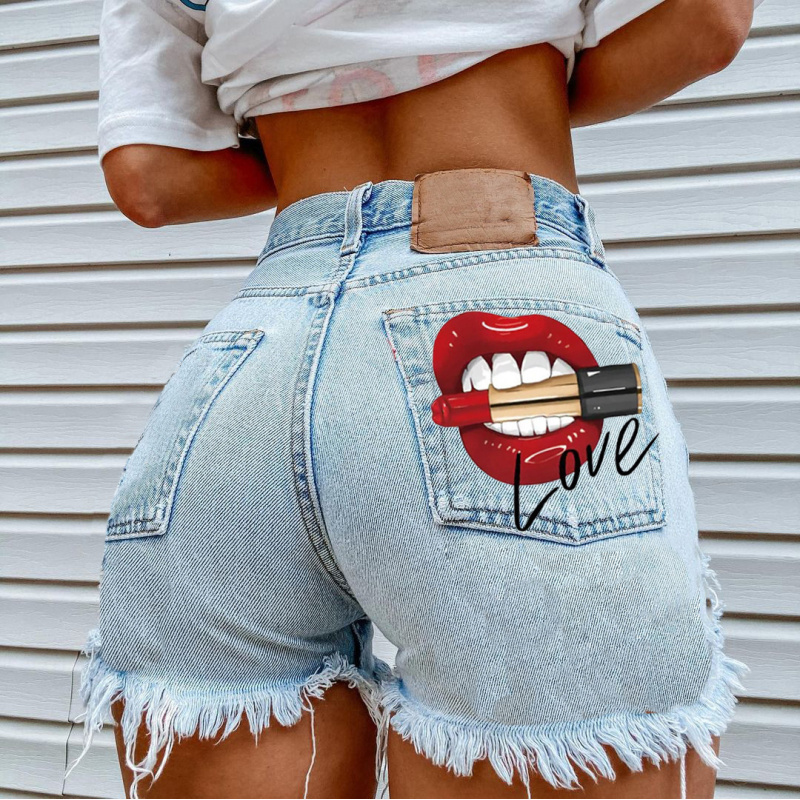 Summer Trendy Women's Lipstick - Street Fashion Jeans 评论和价格