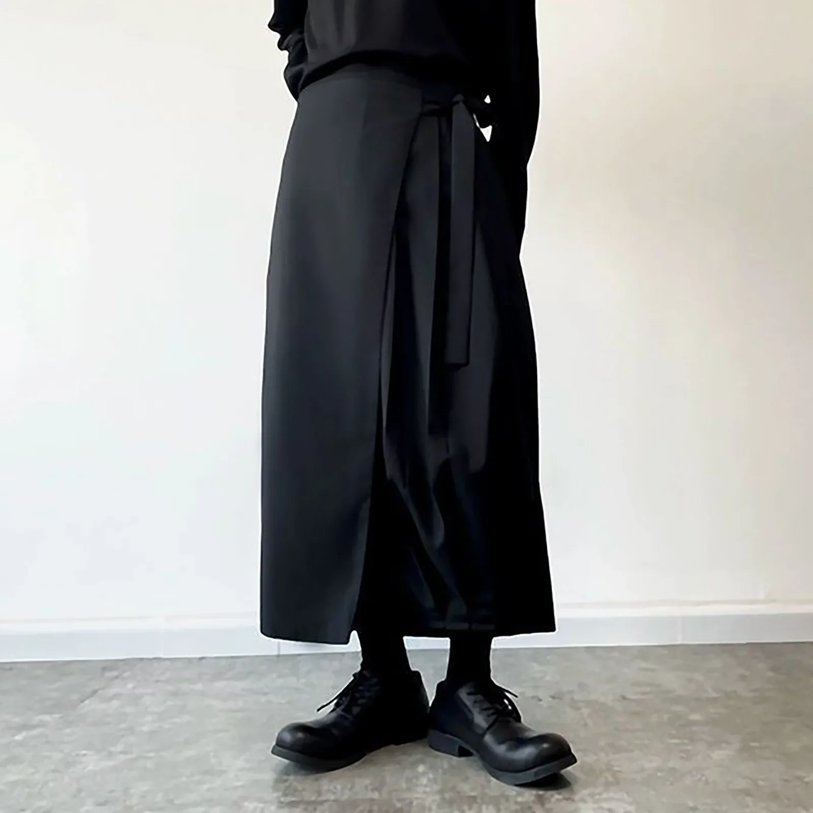 Retro Dark Style Men's Skirt P - Street Fashion In Japanese 评论和价格
