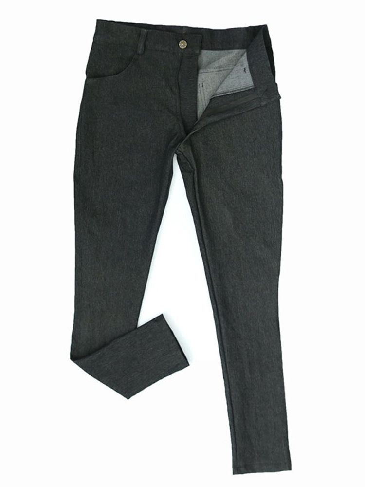 M-3XL Mens Elastic Denim Jeans - Street Fashion Jeans Men 评论和价格