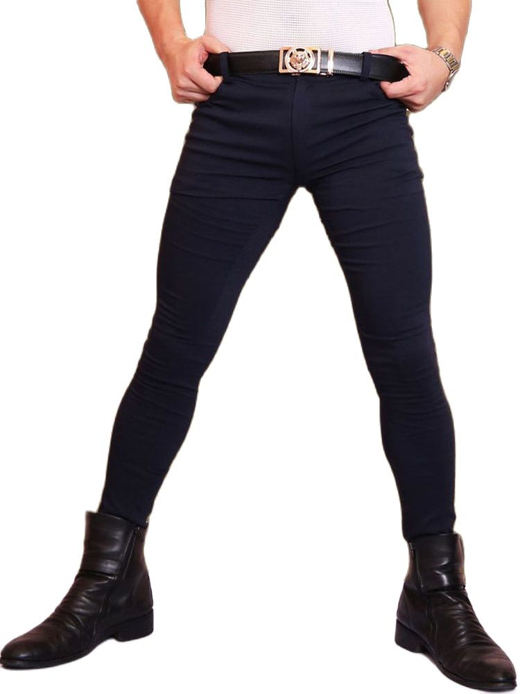 M-3XL Mens Elastic Denim Jeans - Street Fashion Jeans Men 评论和价格