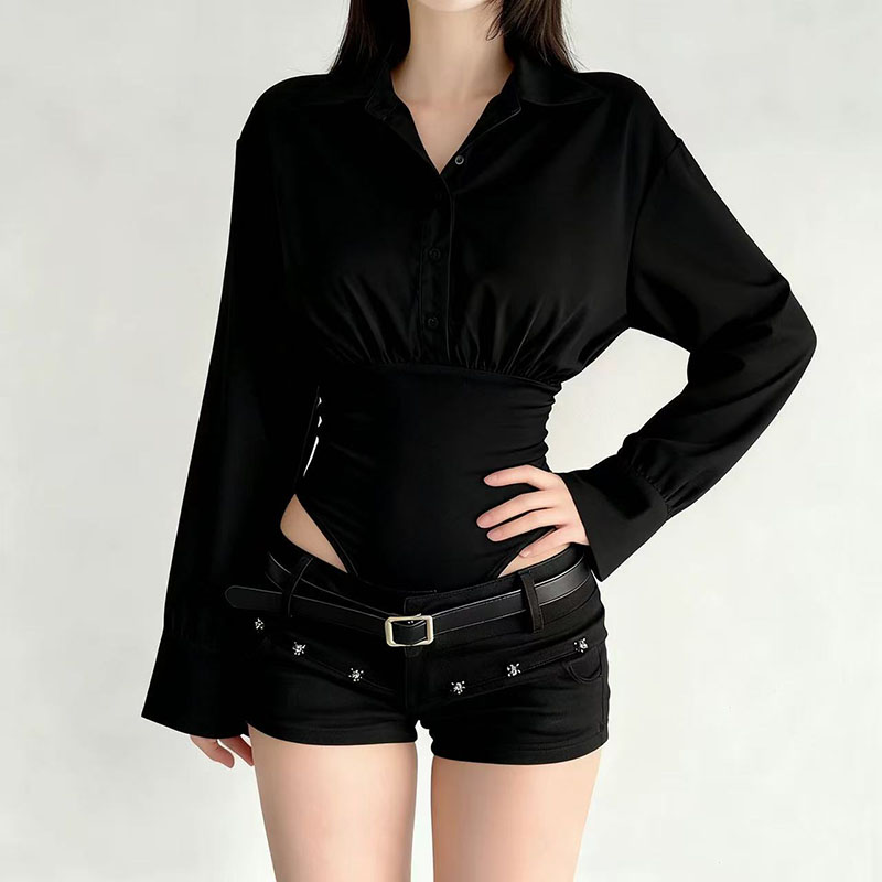 Sexy Patchwork Women Bodysuit  - Street Fashion American 评论和价格