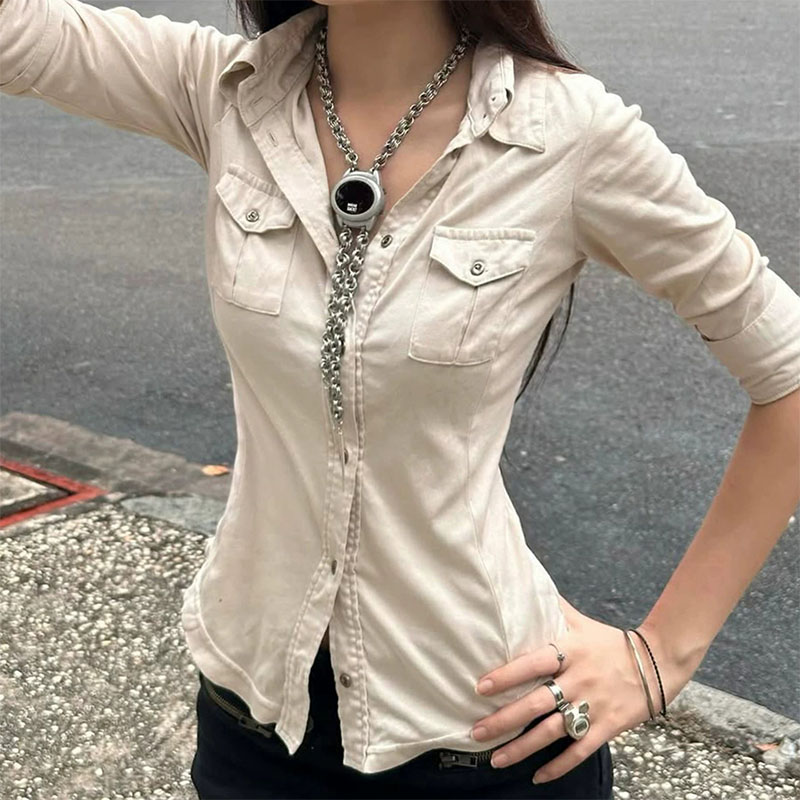 Half Sleeve Button Up Shirts f - Street Fashion In Japanese 评论和价格