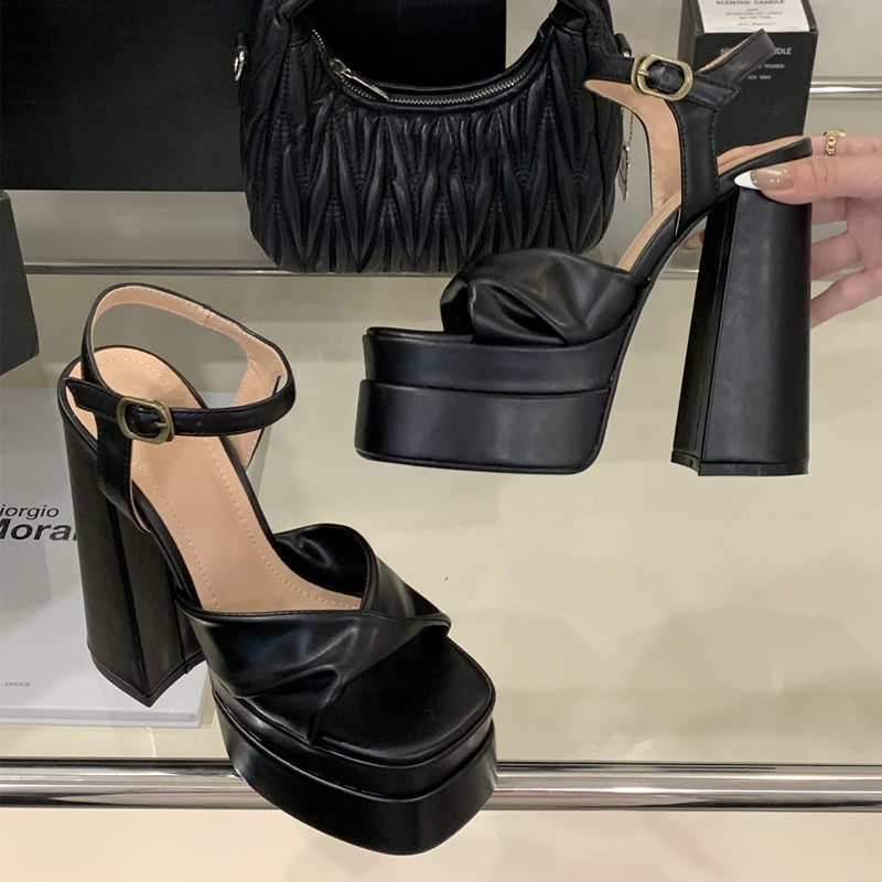 Star style Fashion Double Plat - Chunky Sneaker Platform 评论和价格