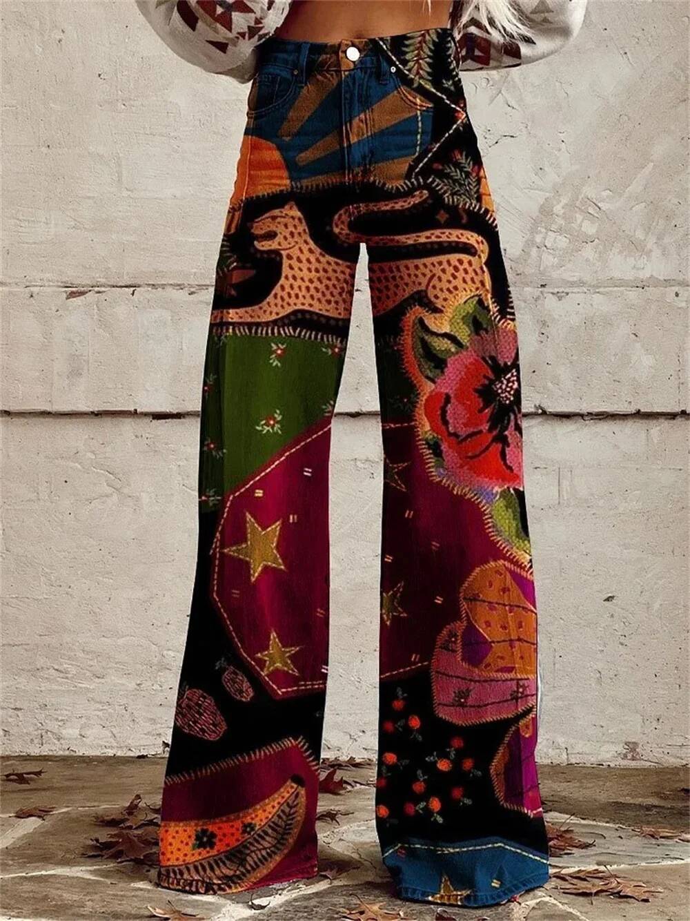 2026 Retro Fashion Waisted Hig - Street Fashion Taiwan 评论和价格