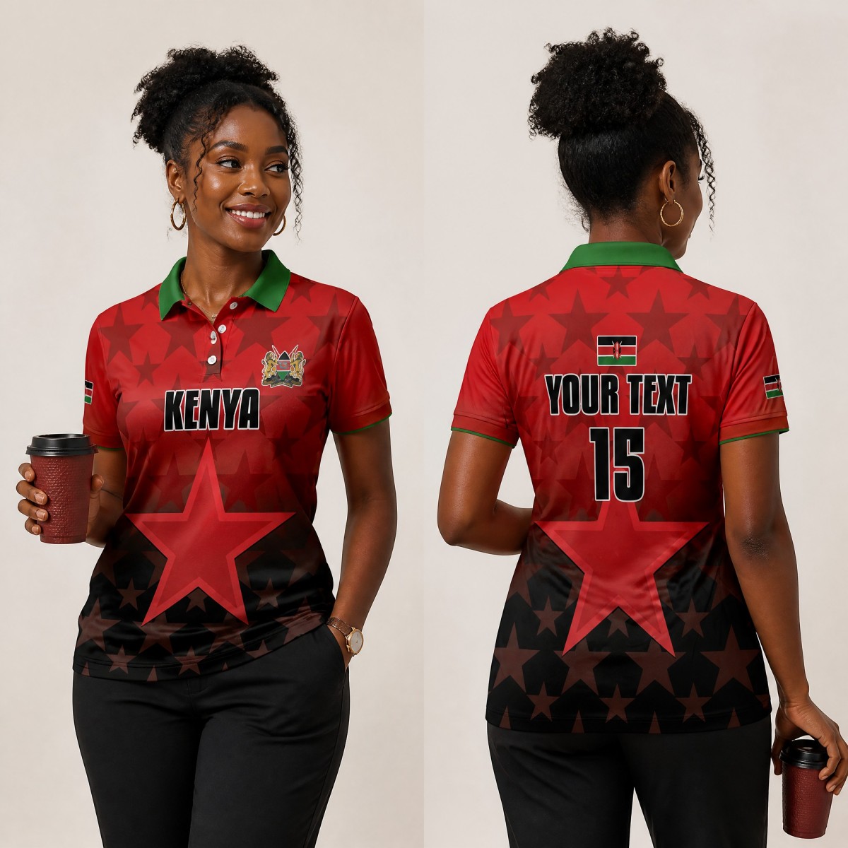 Summer Kenya Women's Polo Shir - Street Fashion Kenya 评论和价格