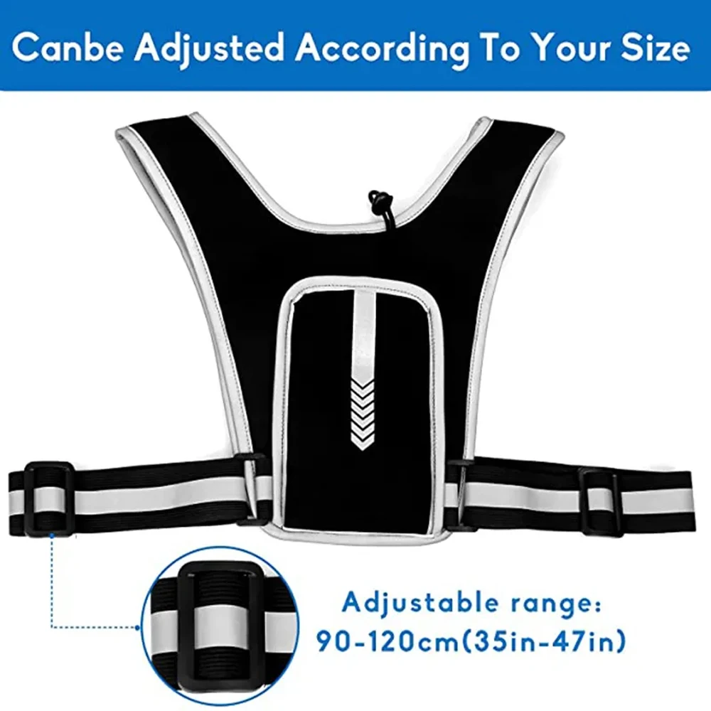 Running Vest Phone Holder for  - Reflective Jacket Running 评论和价格