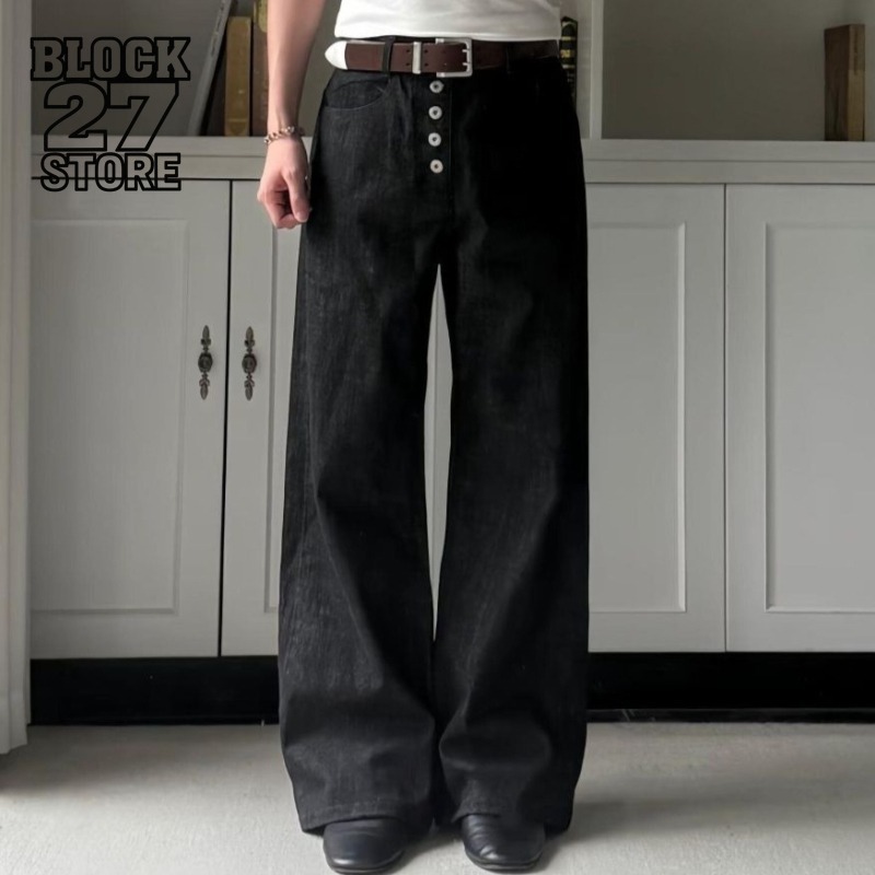Mens Jeans Harajuku Summer Let - Street Fashion Jeans Men 评论和价格