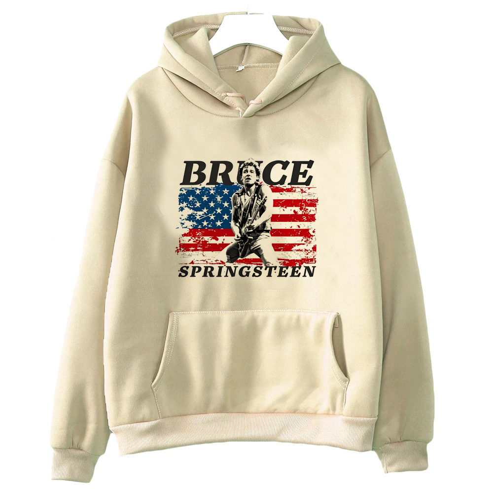 Bruce Springsteen hoodies kawa - Graphic Hoodie Streetwear 评论和价格