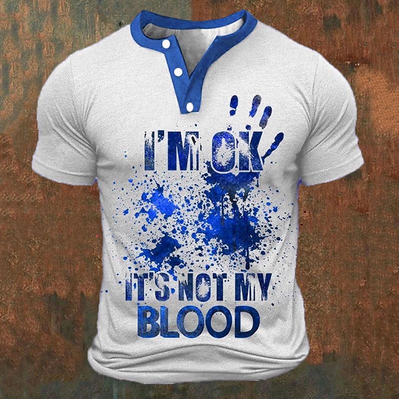 Funny 3D Letter Print Men's He - Street Fashion In China 评论和价格