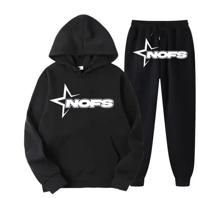 2026 Streetwear Men Hooded Swe - Street Fashion Casual 评论和价格