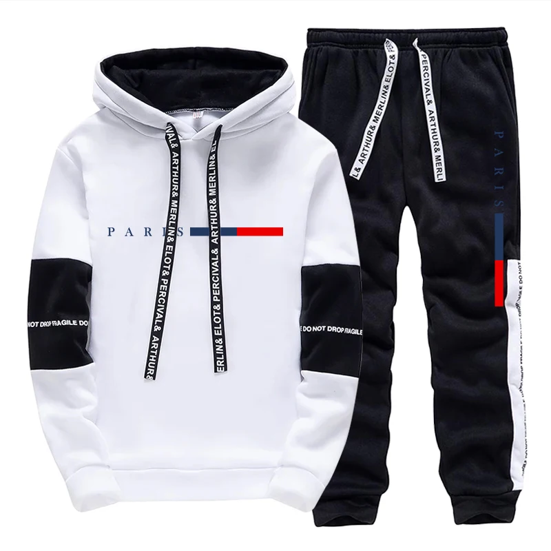 Men's Set/Hoodie/Pants Paris F - Street Fashion Casual 评论和价格
