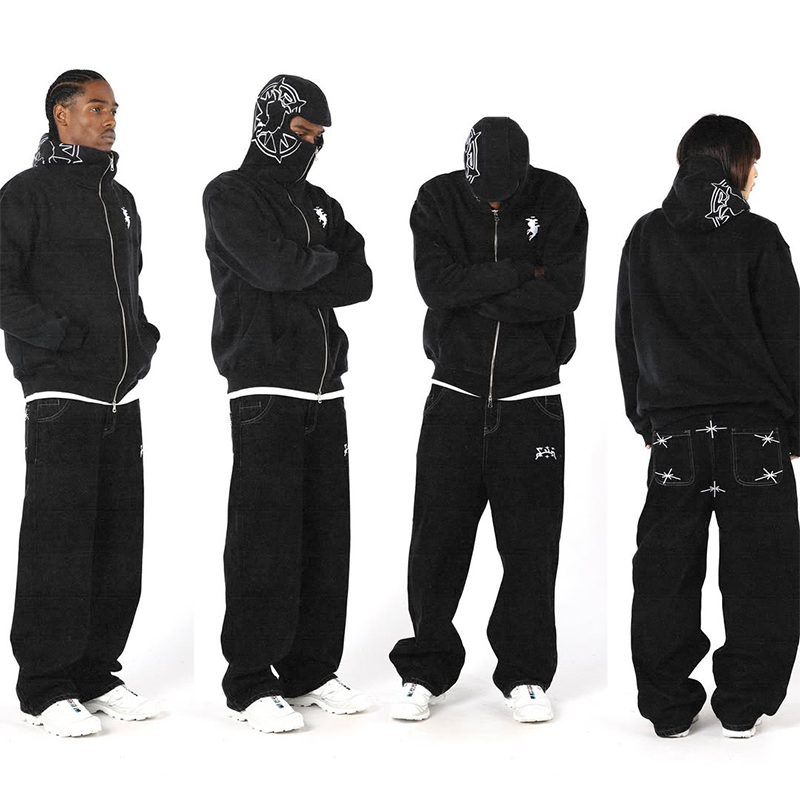 Embroidery Graphic Streetwear  - Graphic Hoodie Streetwear 评论和价格