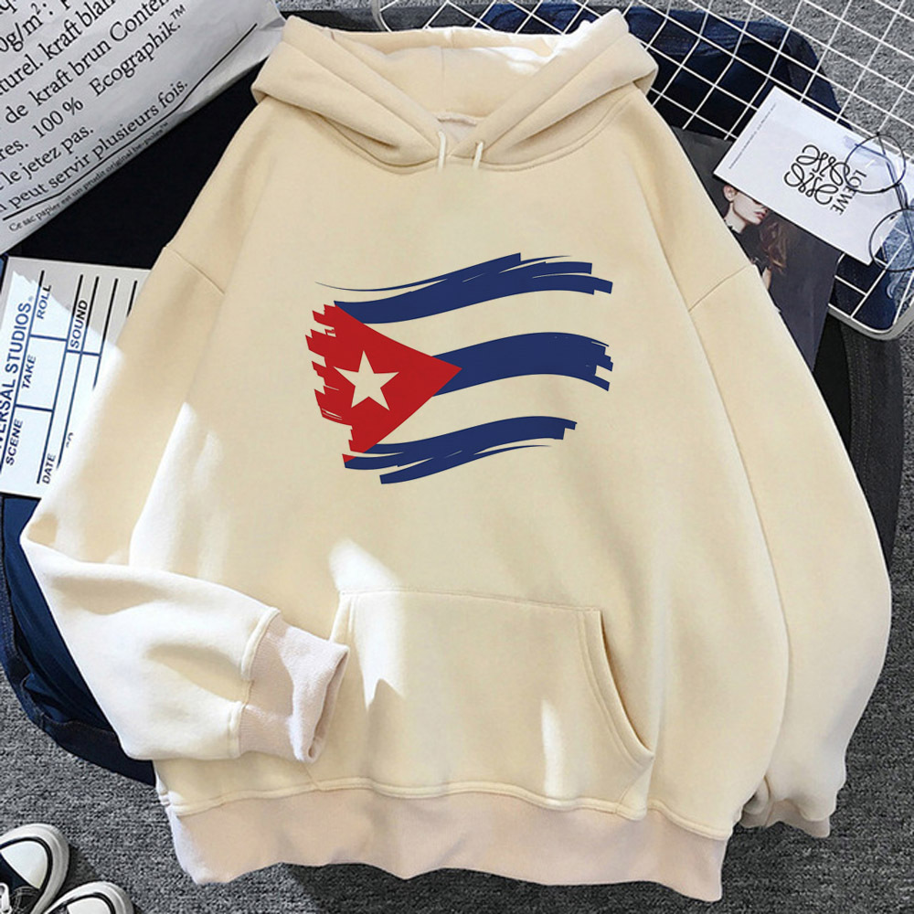 Cuba hoodie manga modern style - Graphic Hoodie Streetwear 评论和价格