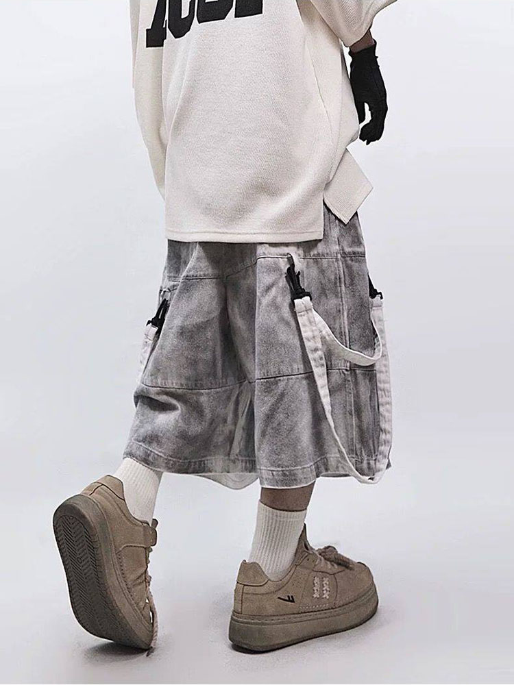 Retro Hip-hop Men's Ripped Jea - Street Fashion Jeans 评论和价格